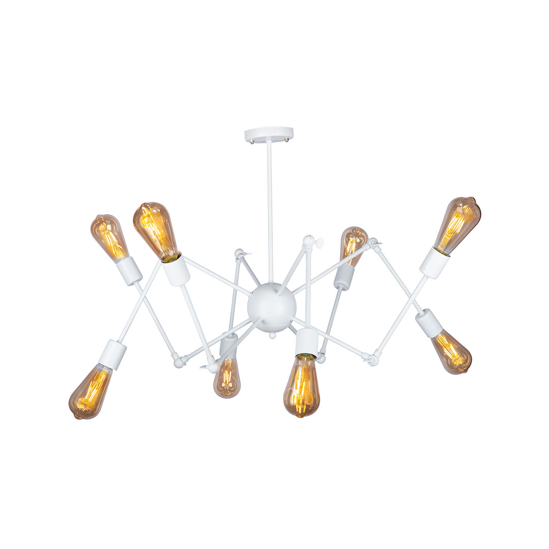 نجفة شكل العنكبوت بدراعات متحركة