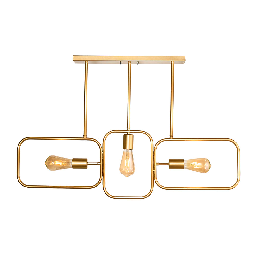 مصباح سقف مودرن معدن - دهبى - RL-DC-C-009