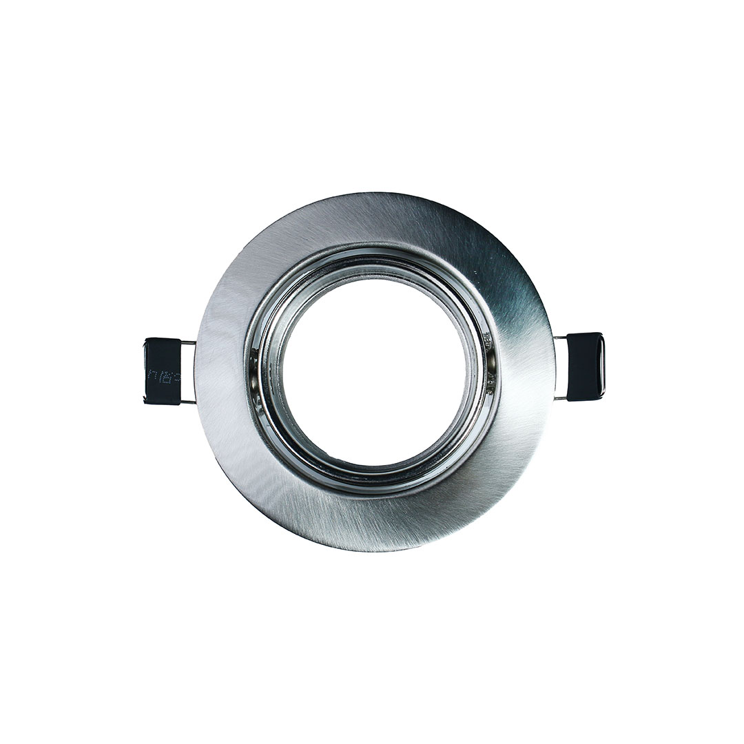 شاسية سبوط مدور مودرن معدن - سيلفر - RL-FS-026