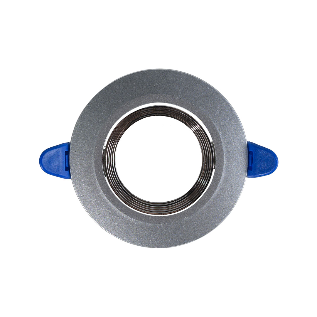 فريم شاسية سبوط فارغ مدور فردى مودرن بلاستيك - سيلفر - RL-FS-051