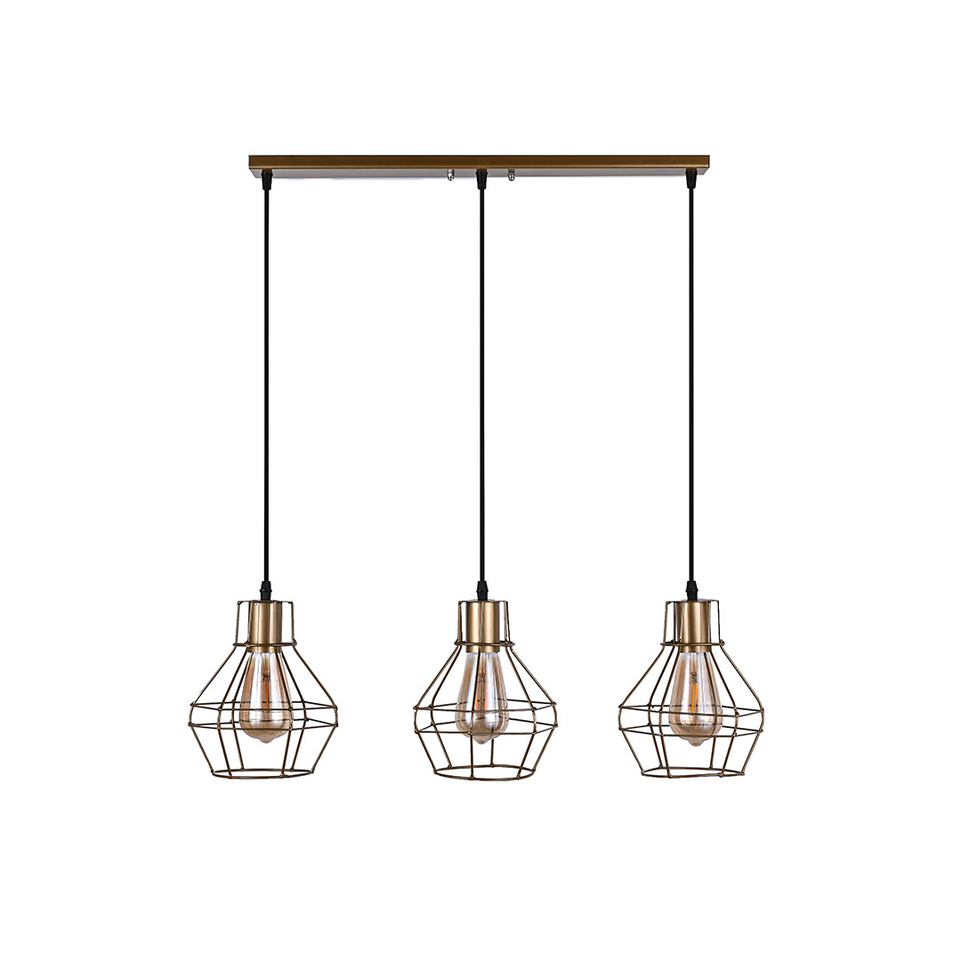 نجفه مسطرة مودرن - ذهبي