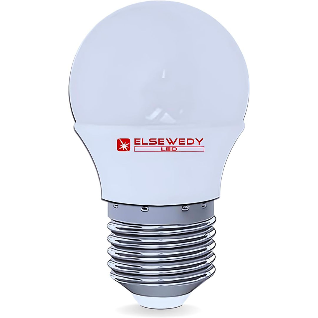 لمبة ليد سويدي 5 وات اضاءة ابيض - بلاستيك - ابيض - RL-LP-S-001