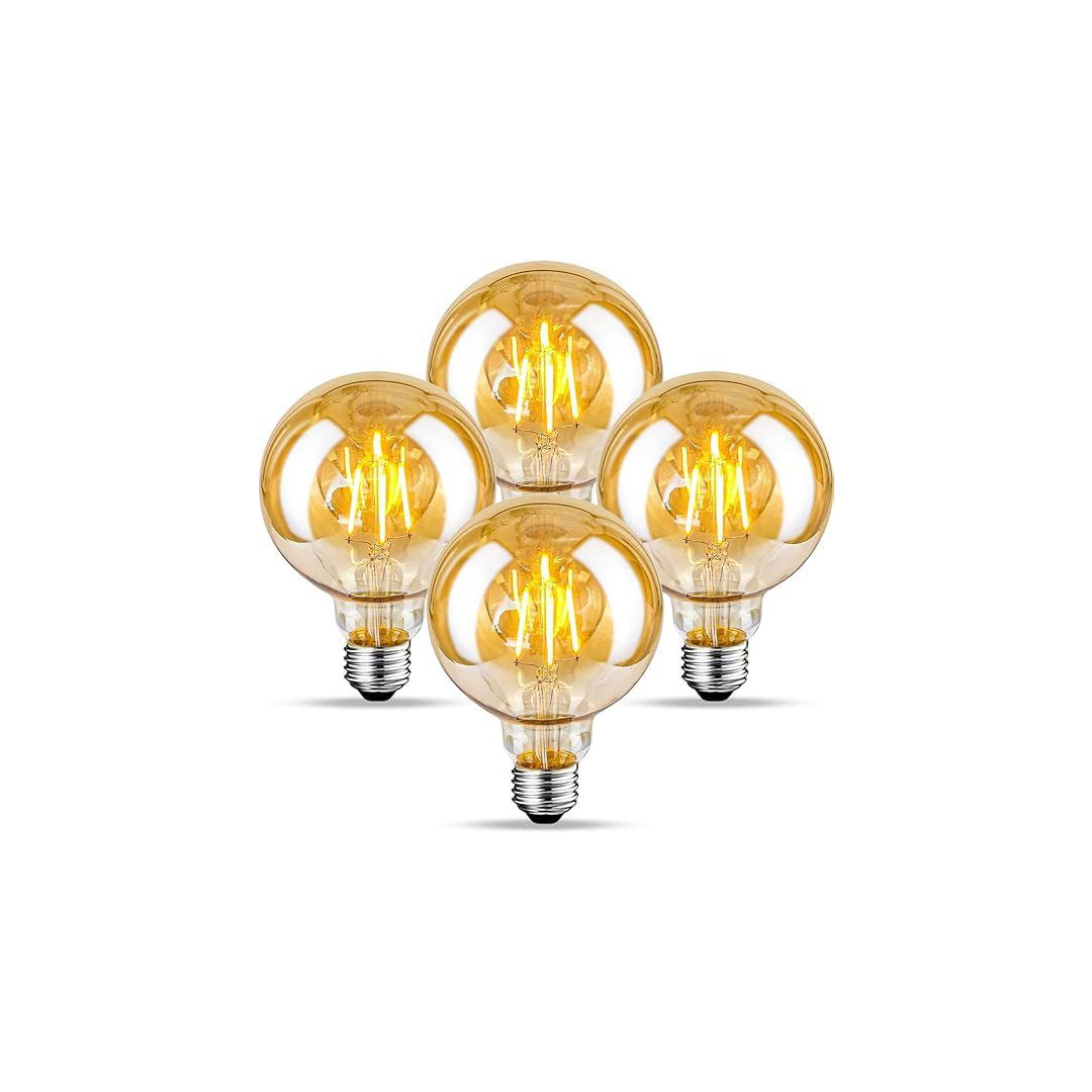 لمبات ليد ديكور شكل كرة - 4 وات - 4 لمبات