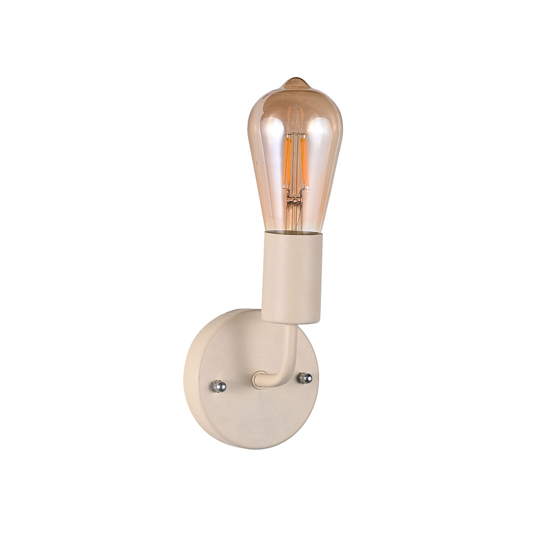 مصباح حائط مودرن معدن - بيج - RL-RS-013