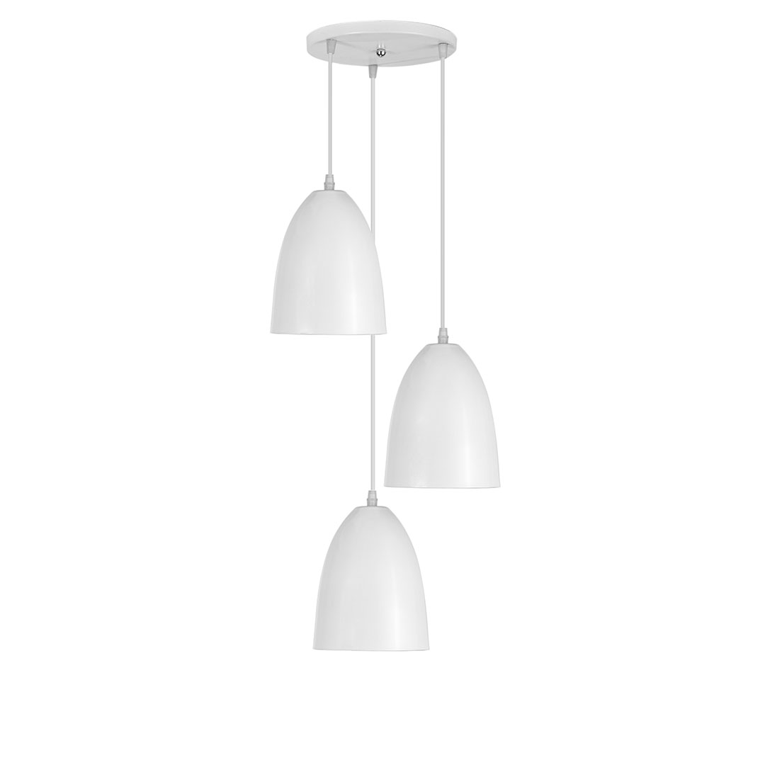 مصباح سقف مودرن معدن - أبيض - RL-SC-008