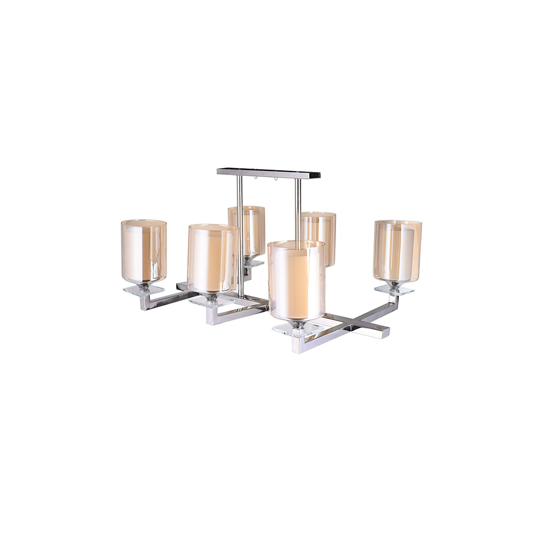 نجفة مودرن سداسية مبتكرة