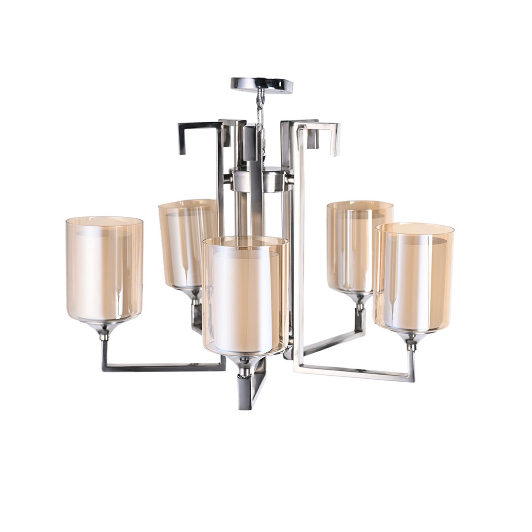 مصباح سقف مودرن ستانلس - كروم - RL-SL-020