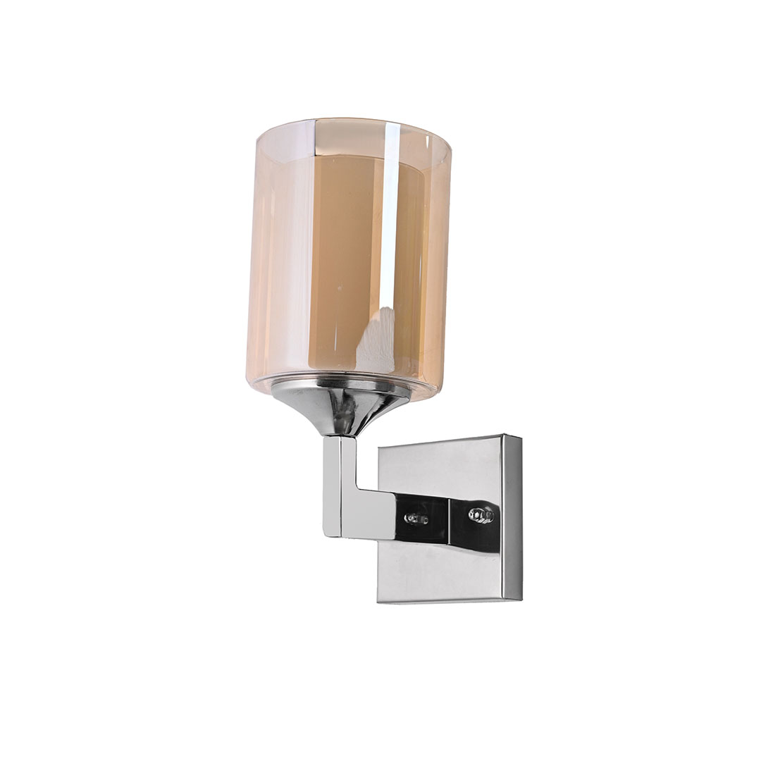 مصباح حائط ستانلس - كروم