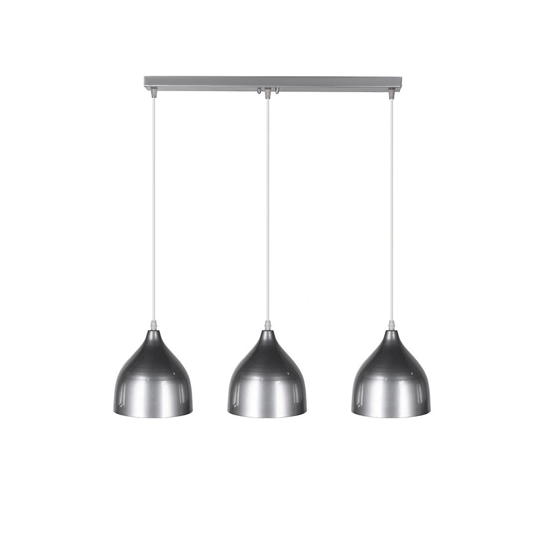 مصباح سقف مودرن معدن - فضي - RL-SN-010