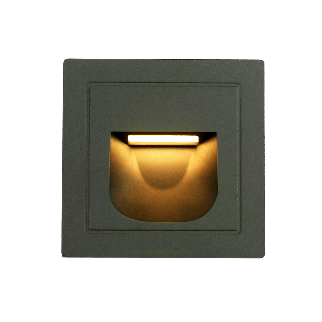 اسبوط درج سلم مودرن الومنيوم - رمادى - RL-SO-009