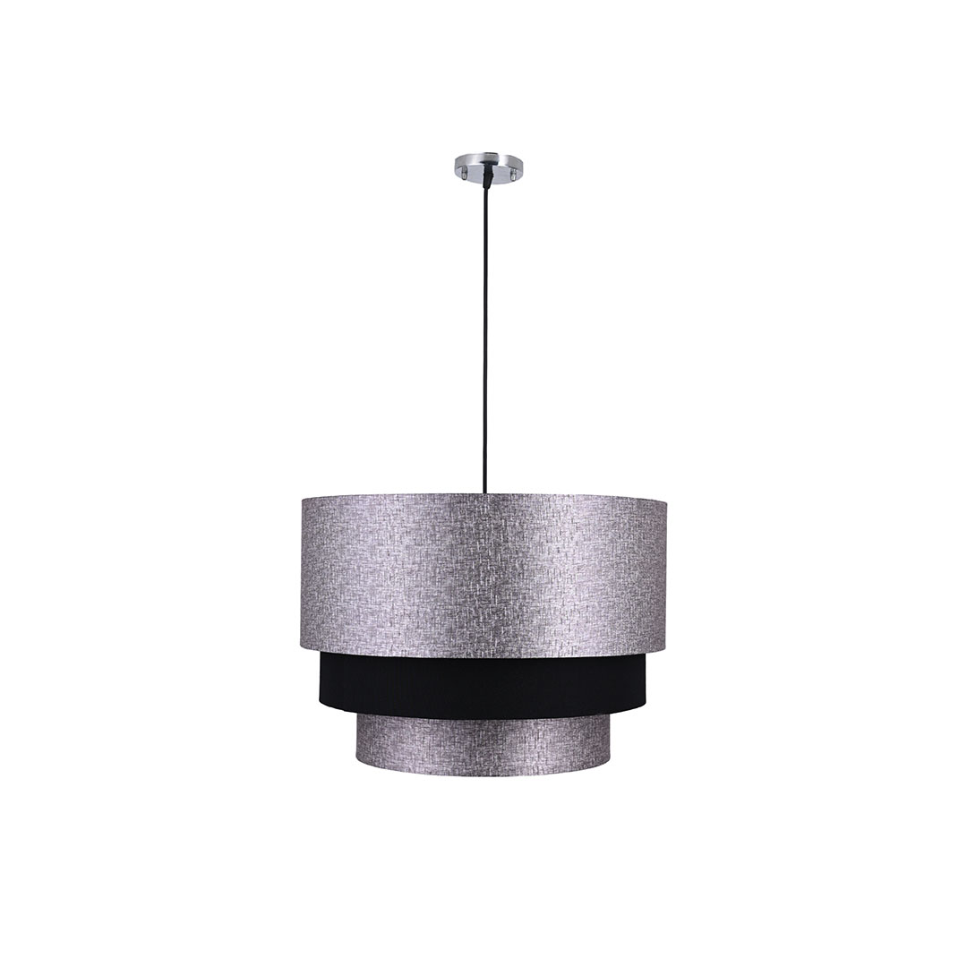 مصباح سقف 3 طبقات مودرن قماش - متعدد الألوان - RL-SP-004