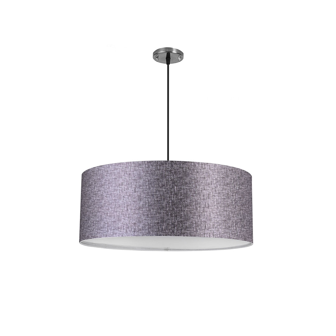 نجفة شابوه كبير رباعية - فضي