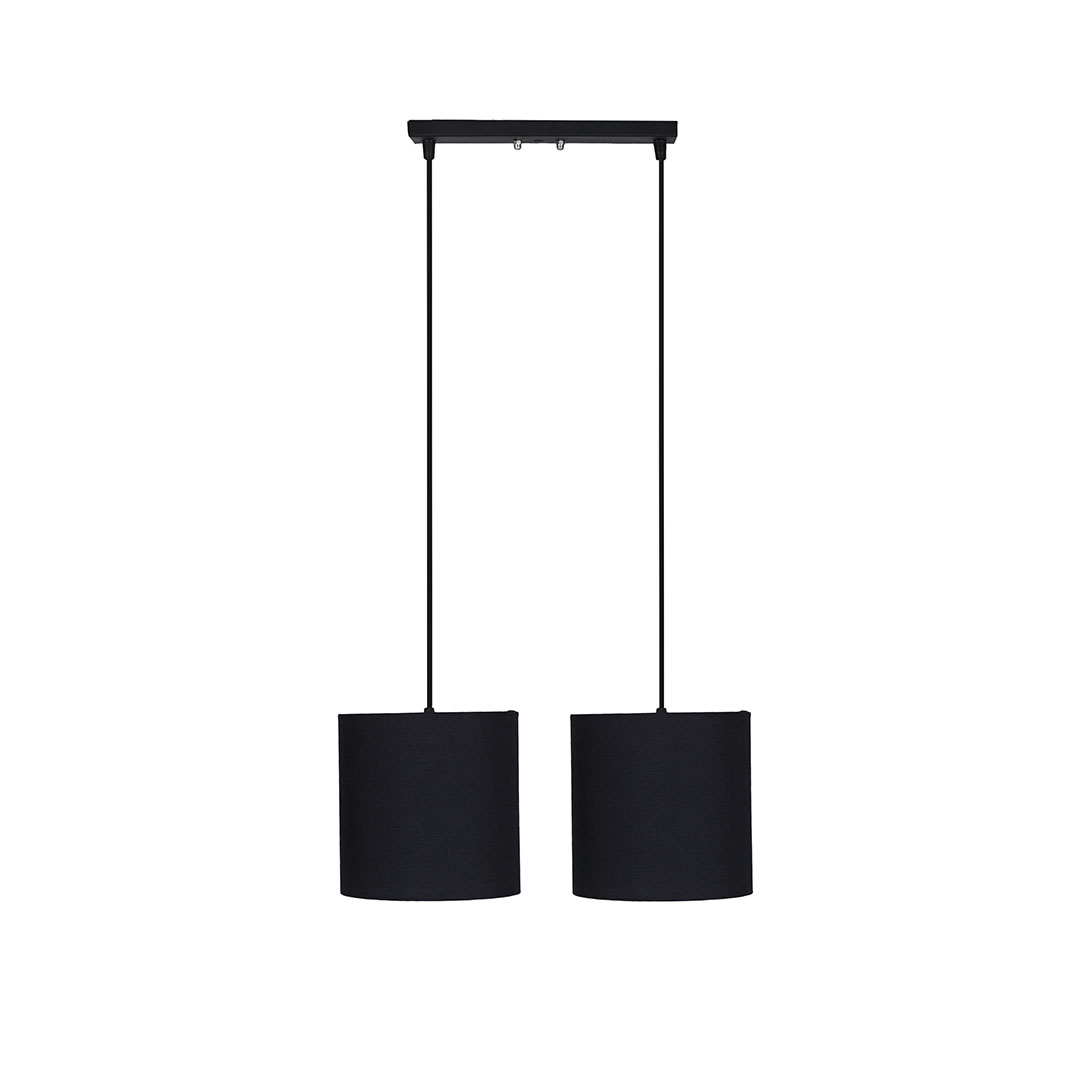 مصباح سقف مودرن قماش - أسود - RL-SP-M-009