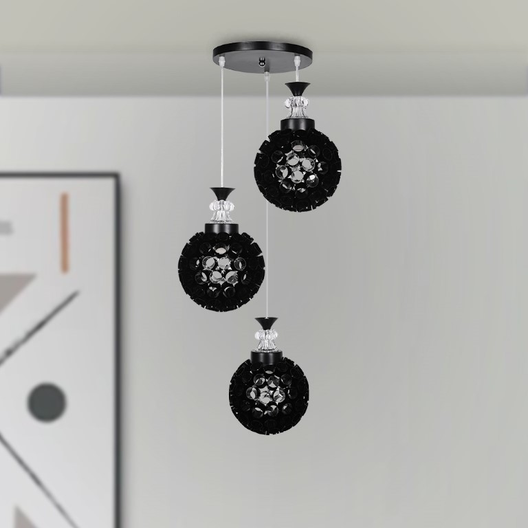 نجفه مودرن عصرية مبتكرة - أسود