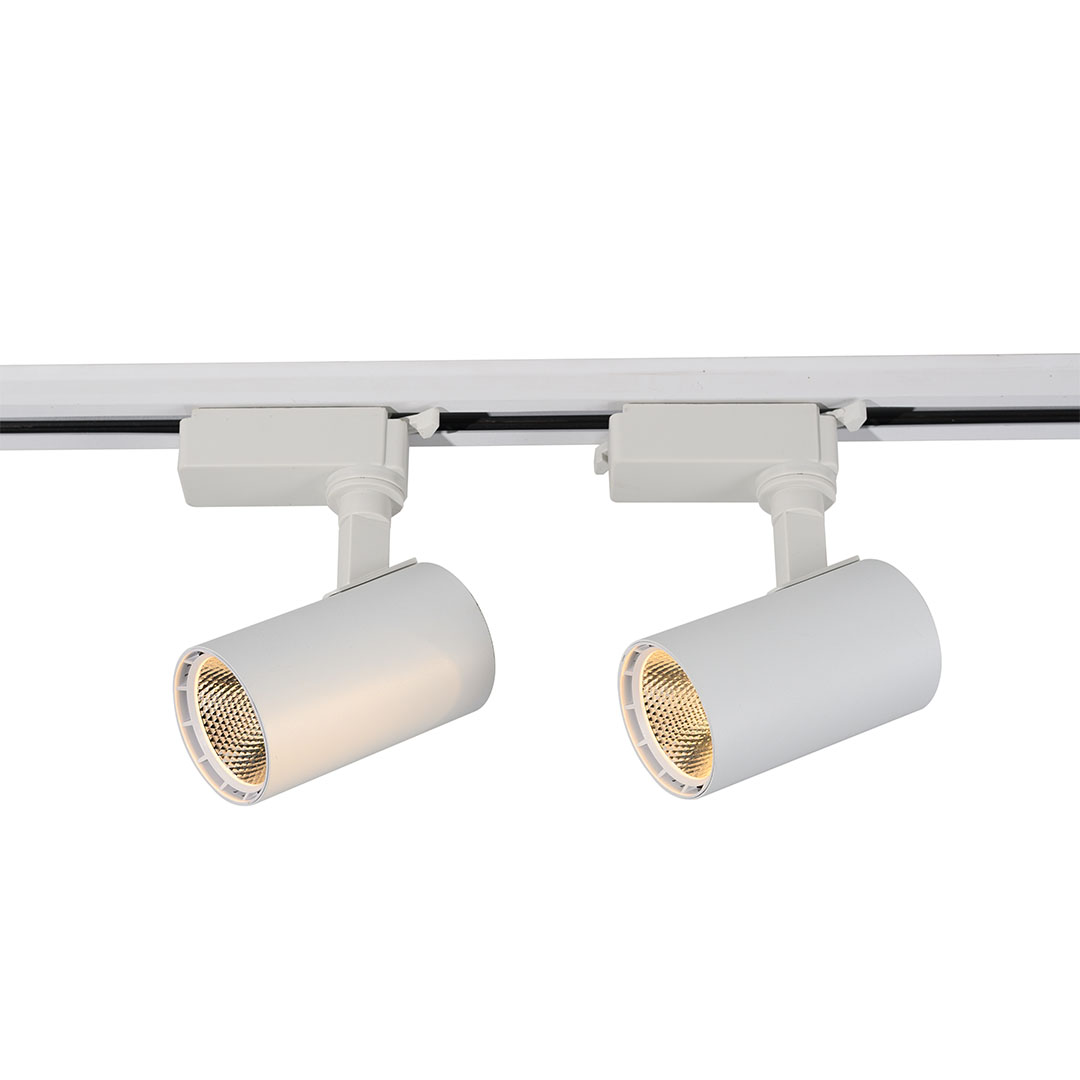 تراك اضاءة ورم 10 وات مودرن معدن - 2 قطعة - ابيض - RL-TK-027