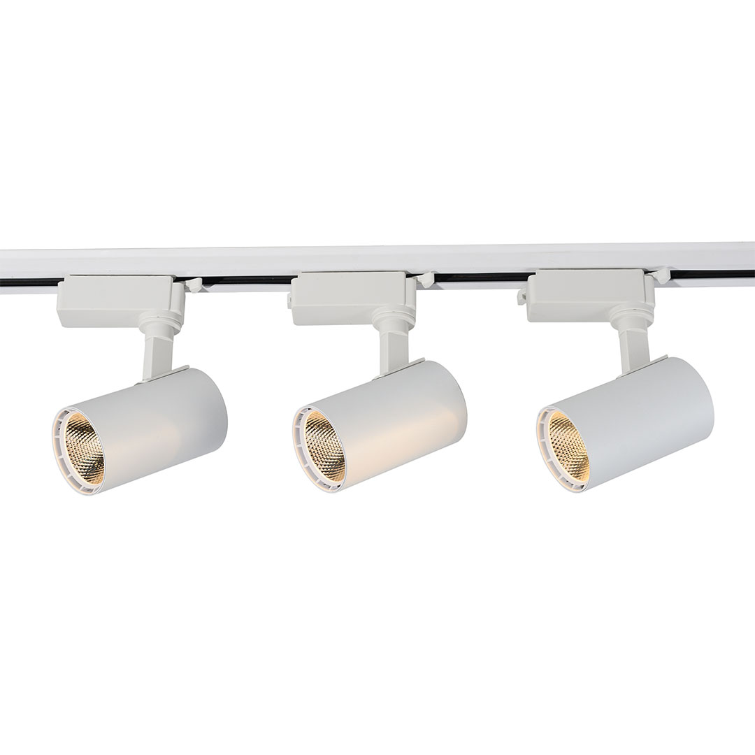 تراك اضاءة ورم 10 وات مودرن معدن - 3 قطعة - ابيض - RL-TK-029