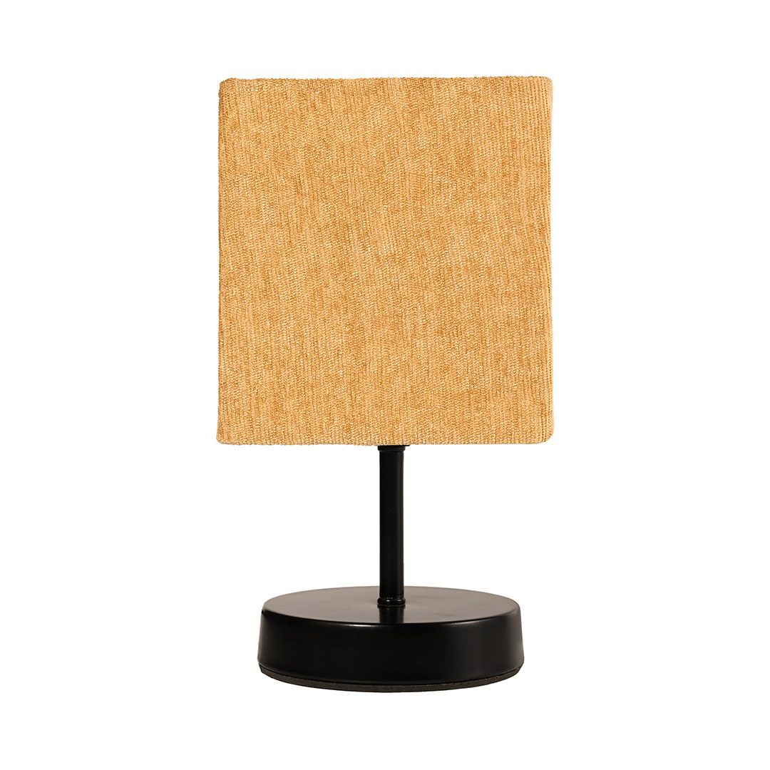 اباجورة مكتب مودرن معدن × قماش - اسود/دهبى - RL-TL-B-093