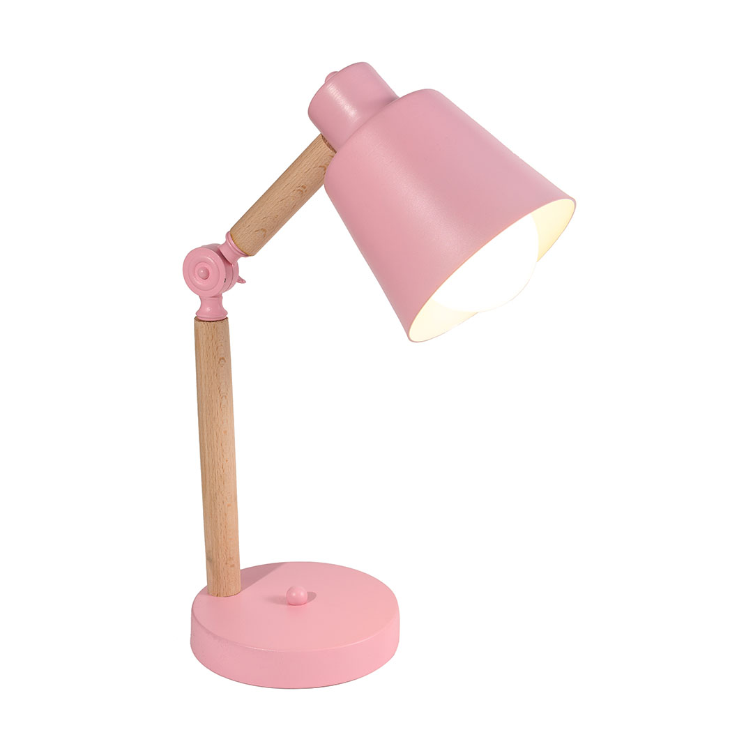 اباجورة مكتب مودرن معدن × خشب - روز - RL-TL-B-099