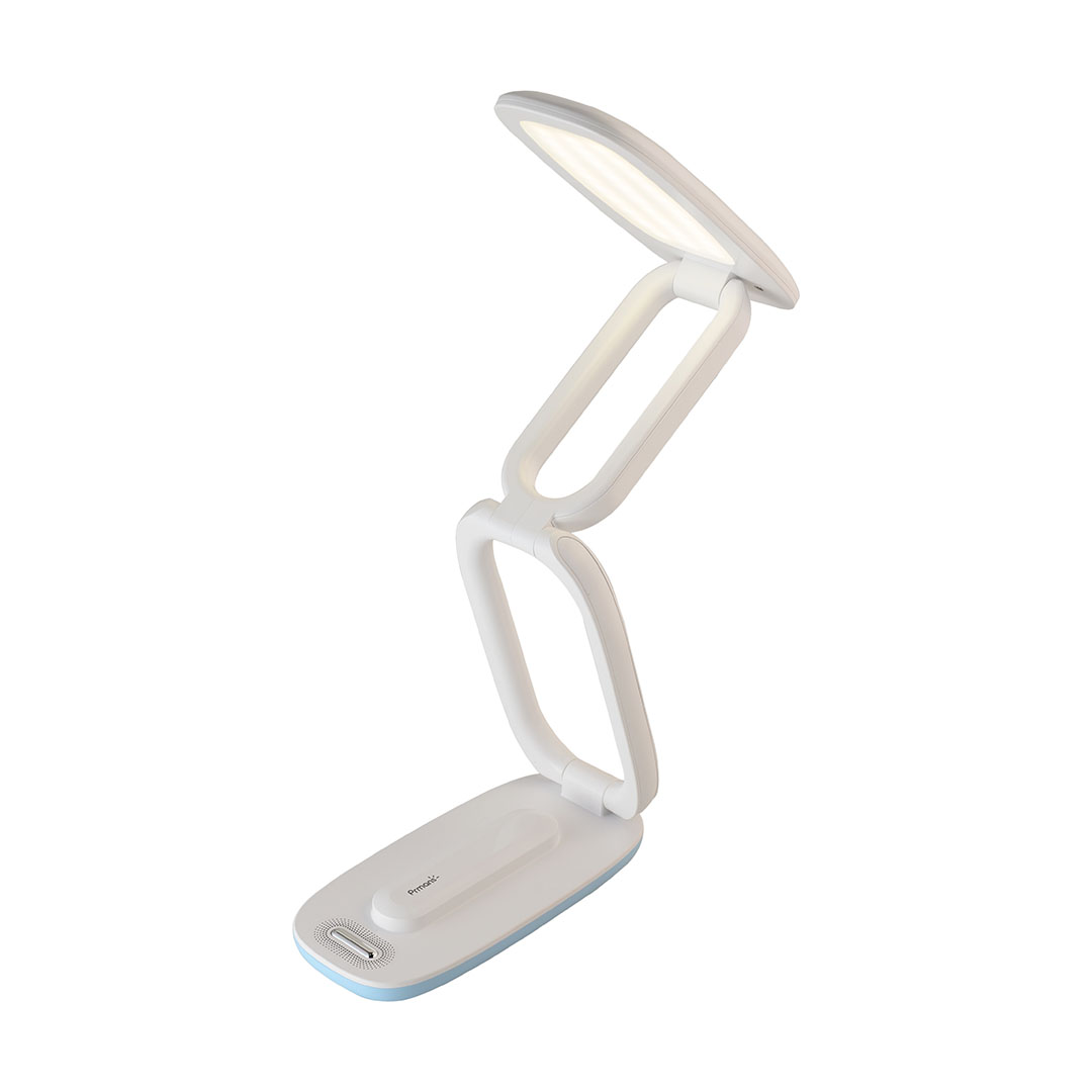 اباجورة مكتب مودرن بلاستيك × ستانلس - ابيض - RL-TL-L-003