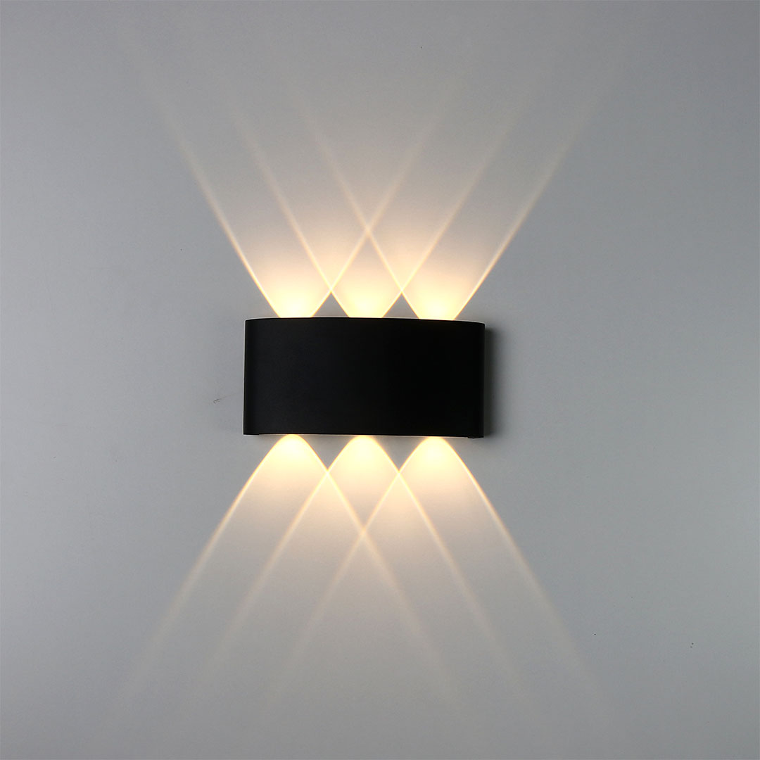 إضاءة أبليك أب داون ثلاثية - أسود