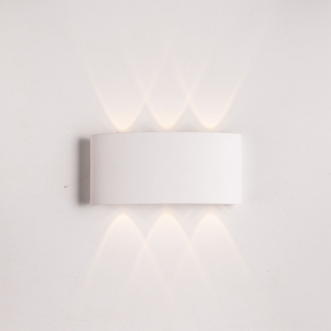 إضاءة أبليك أب داون ثلاثية - أبيض