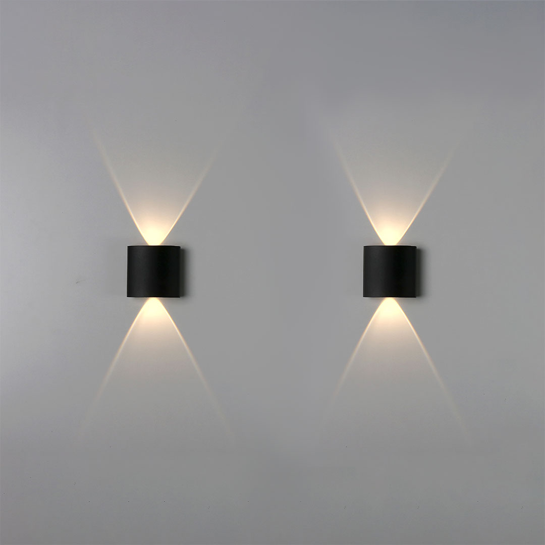 اب دوان فردى مودرن بلاستيك - 2 قطعة - اسود - RL-UD-A-BUN-049