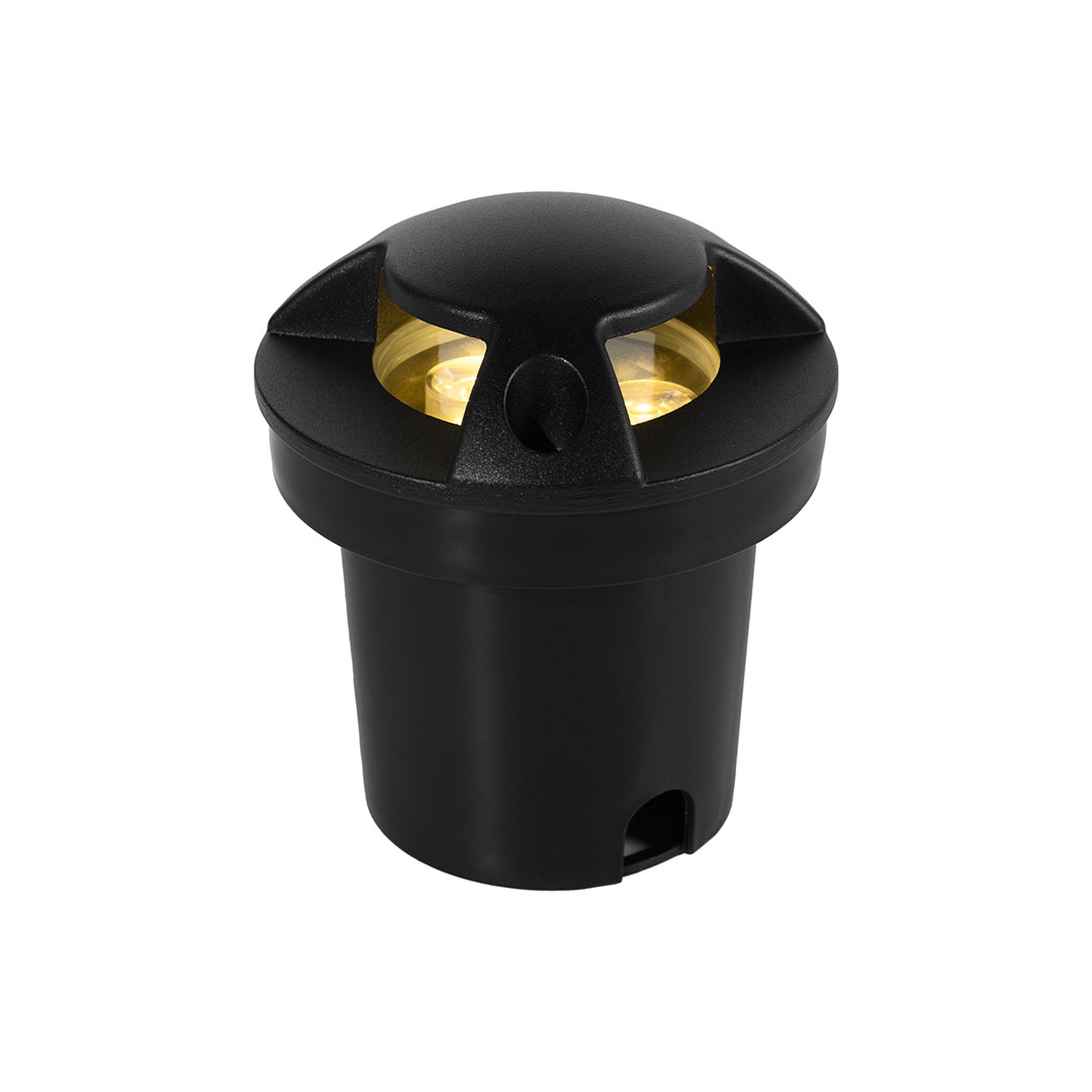 اب لايت مقاوم للماء مودرن بلاستيك - اسود - RL-UL-018