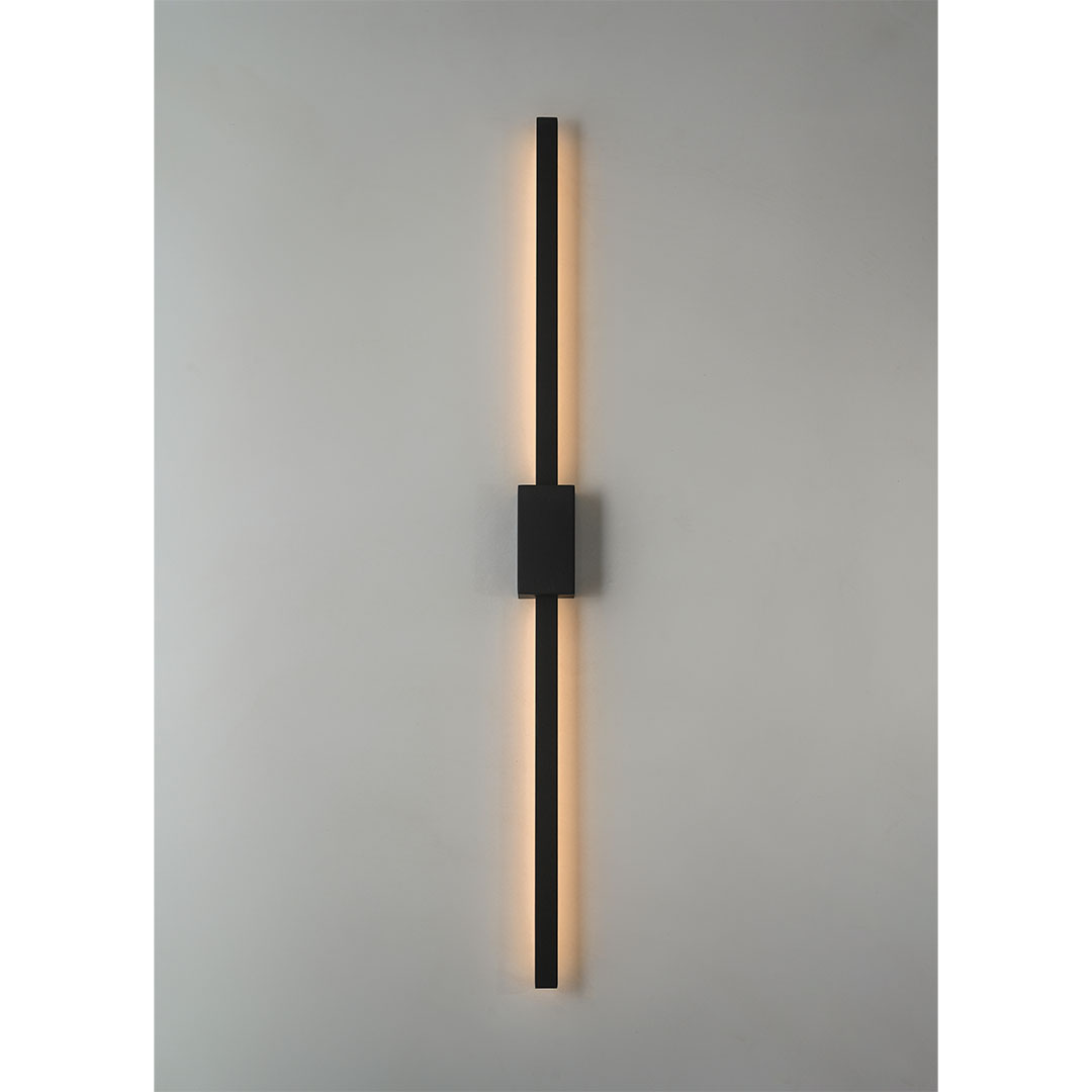 مصباح حائط ليد C80 مودرن معدن - اسود - RL-WL-L-001