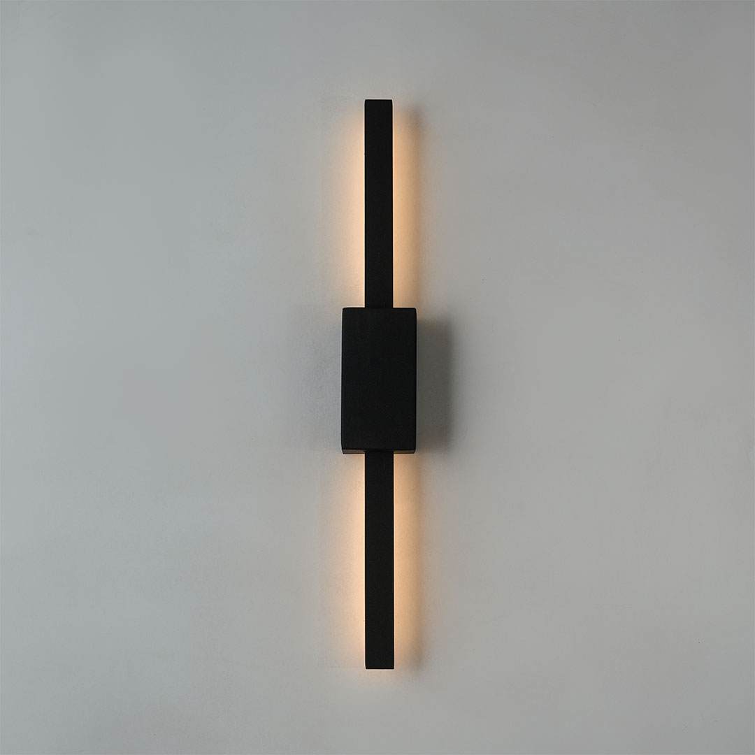 مصباح حائط ليد C40 مودرن معدن - اسود - RL-WL-L-003