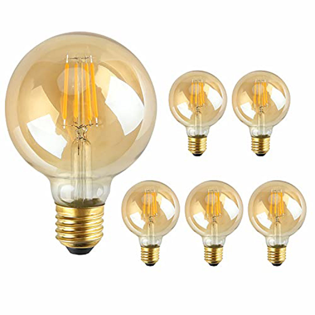 لمبات ليد ديكور شكل كرة - 4 وات - 4 لمبات