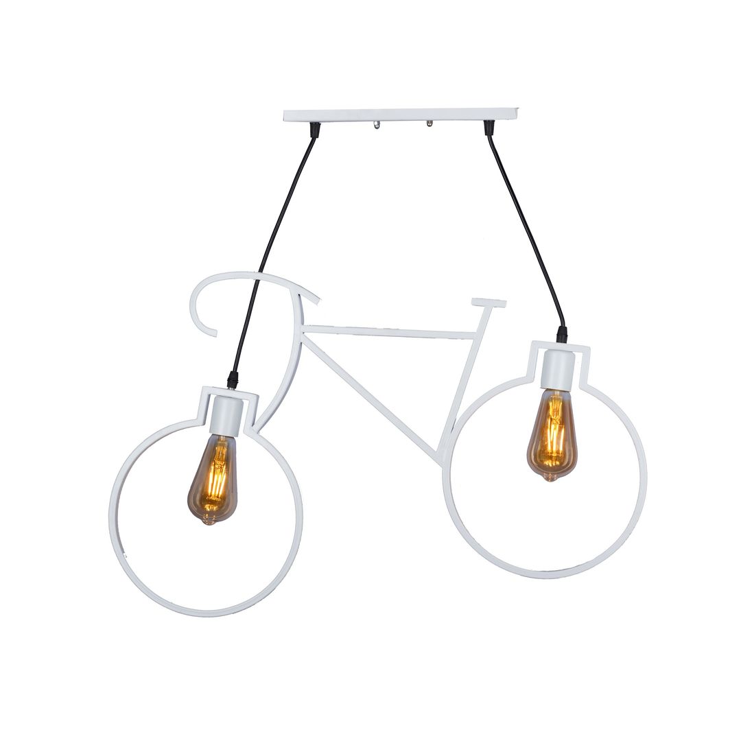 مصباح سقف مودرن معدن - أبيض - RL-BK-002