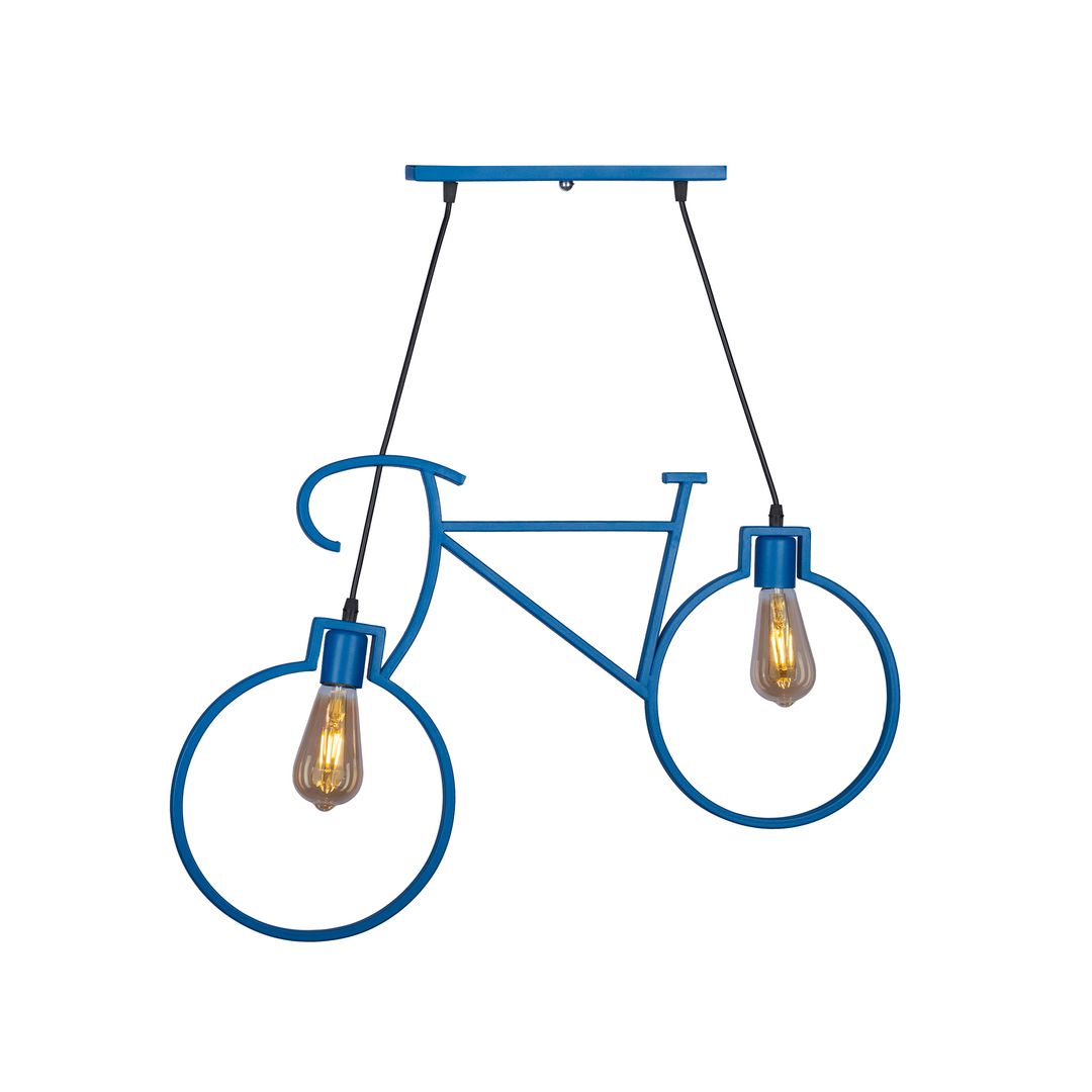 مصباح سقف مودرن معدن - أزرق - RL-BK-006