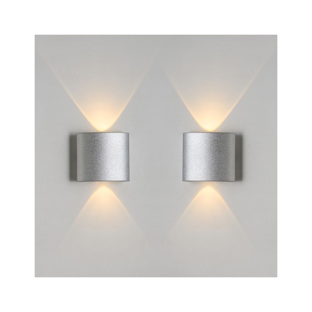 اب داون لغرفة المعيشة او غرفة النوم مودرن بلاستيك - سيلفر - RL-BUN-UD-A-075