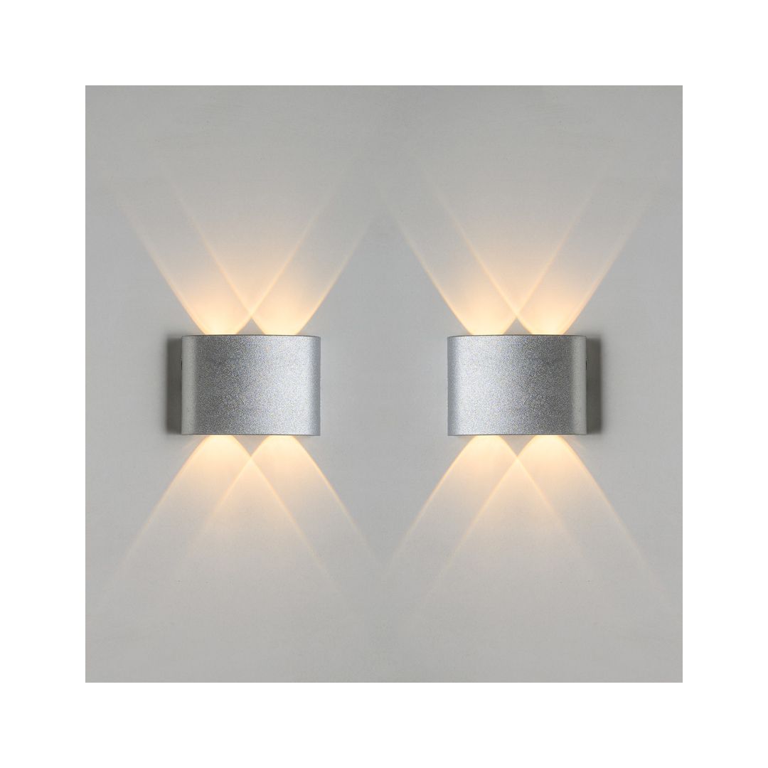 اب داون لغرفة المعيشة او غرفة النوم مودرن بلاستيك - سيلفر - RL-BUN-UD-A-076