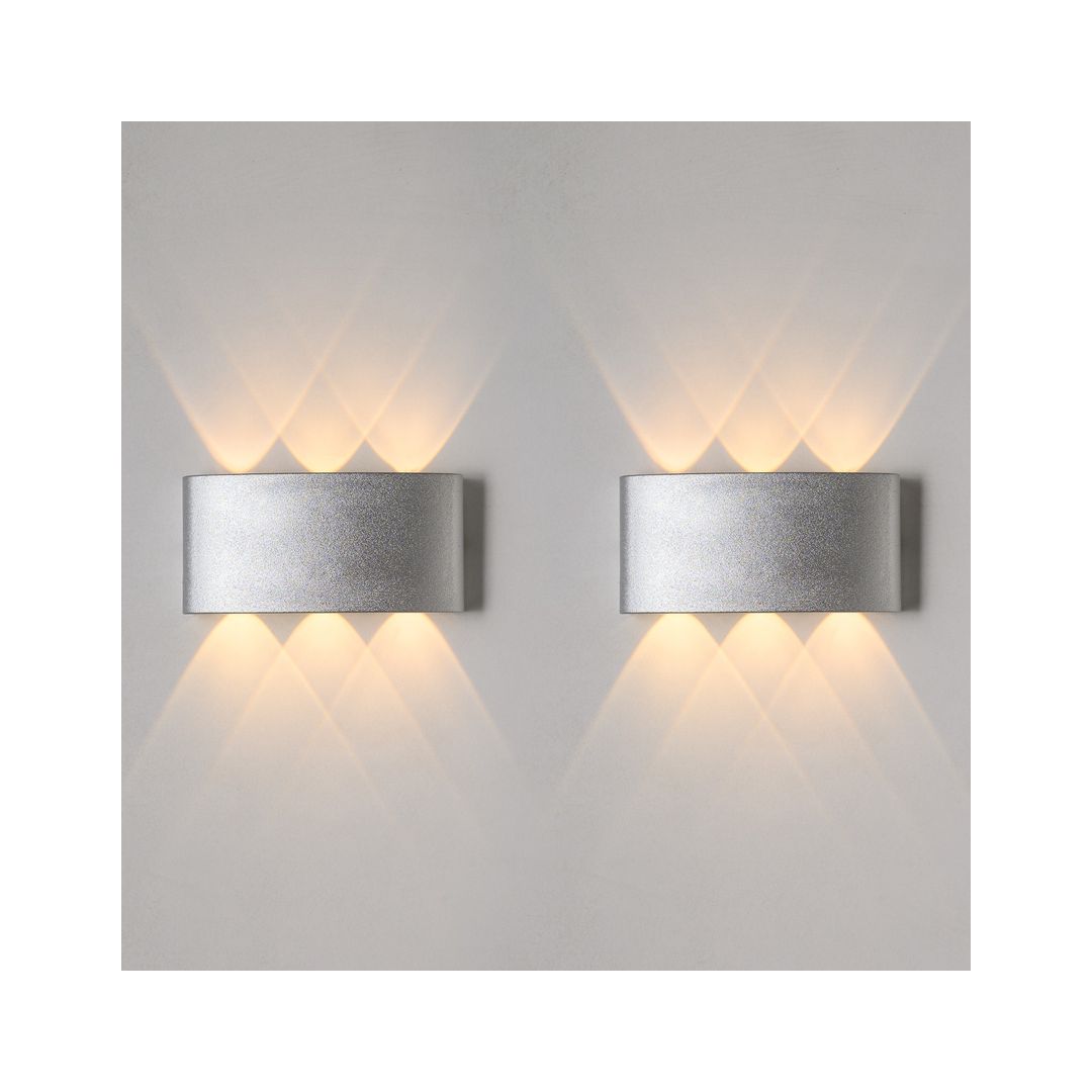 اب داون لغرفة المعيشة او غرفة النوم مودرن بلاستيك - سيلفر - RL-BUN-UD-A-077