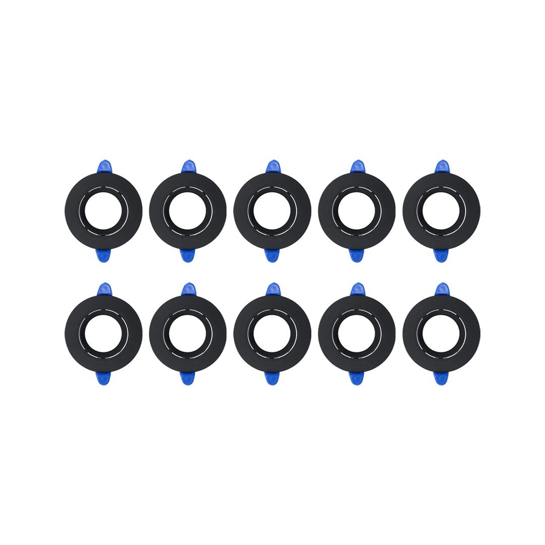 فريم شاسية سبوط شكل سميبل مميز وانيق مودرن بلاستيك - 10 قطع - اسود - RL-BUN10-FS-049