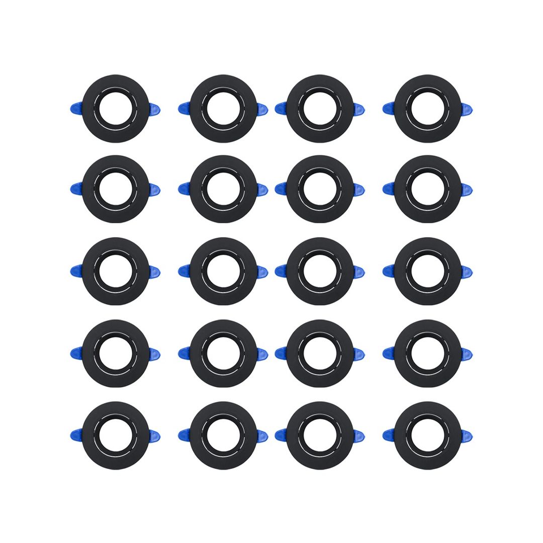 فريم شاسية سبوط مودرن بلاستيك - 20 قطعة - اسود - RL-BUN20-FS-049