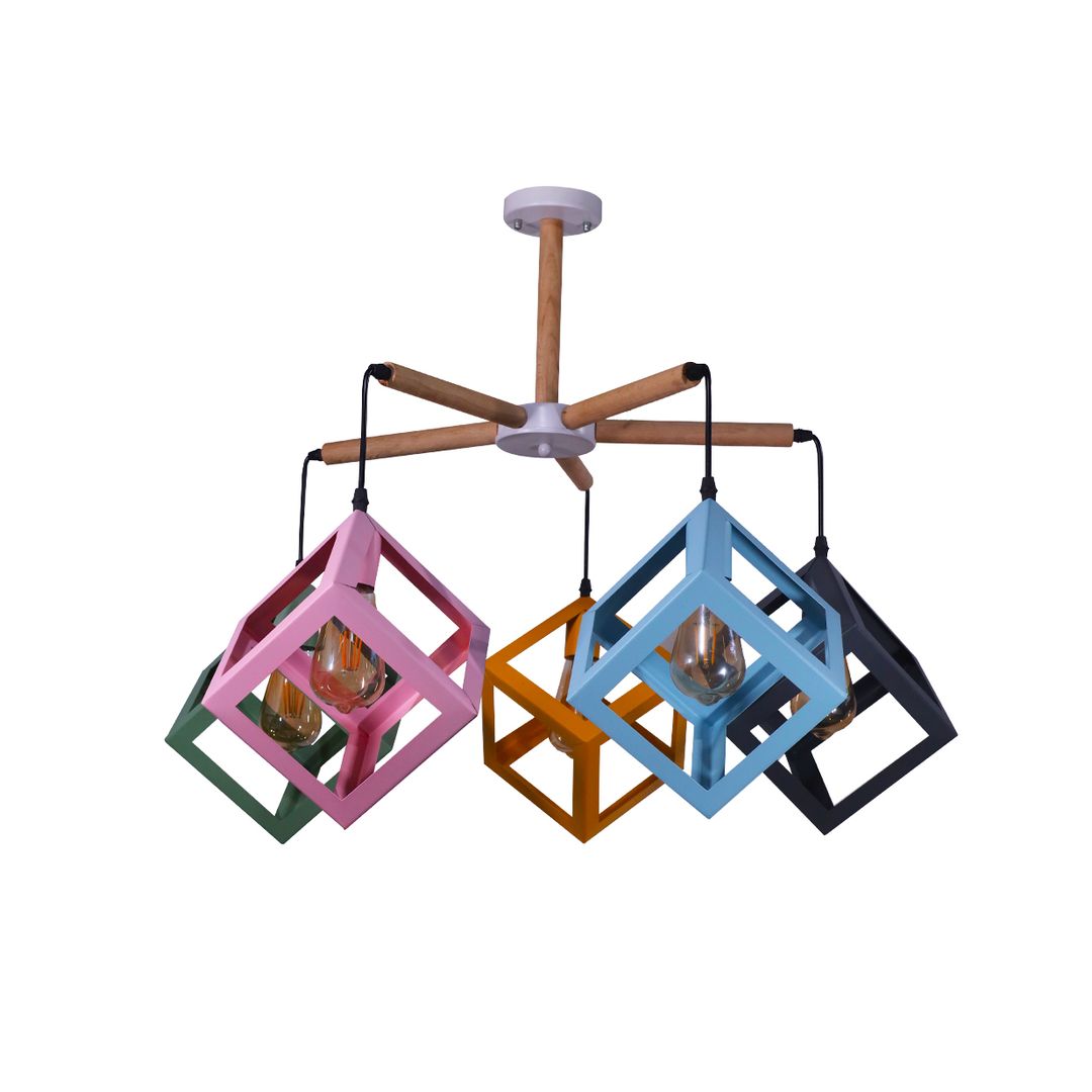مصباح سقف مودرن معدن - متعدد الألوان - RL-CB-003