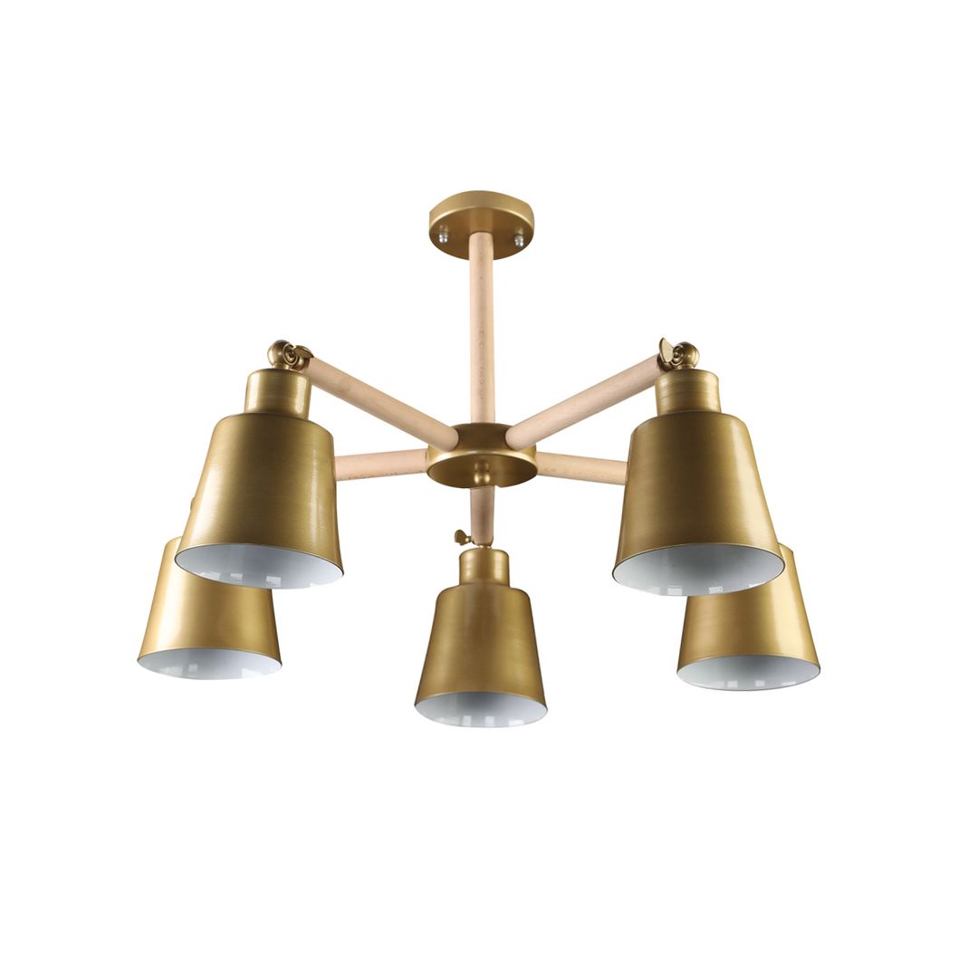 مصباح سقف مودرن معدن - ذهبي - RL-CU-005