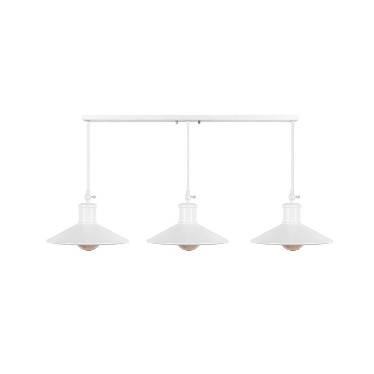 مصباح سقف متحرك - أبيض