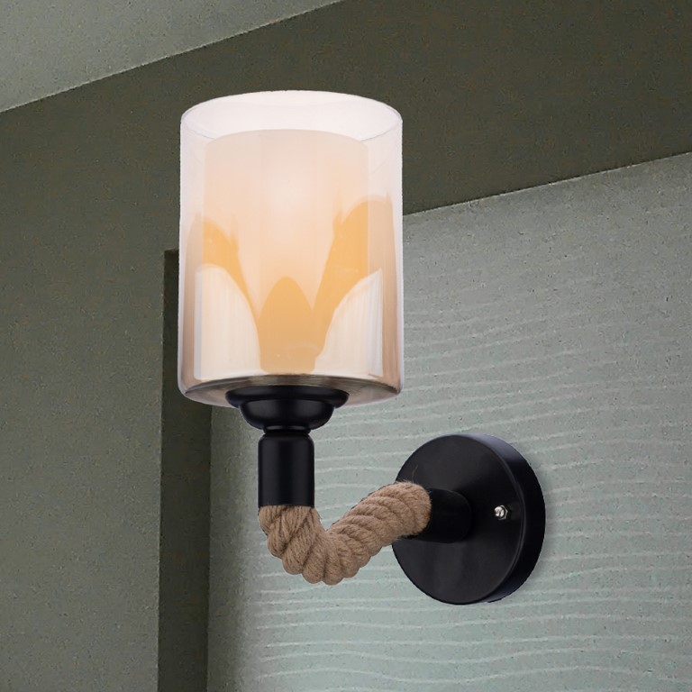 أبليك حائط دراع كتان - بيج