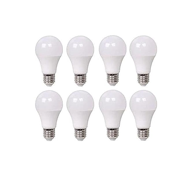 لمبات ليد اضاءة بيضاء - 8 قطع - ابيض - RL-LP-A-032