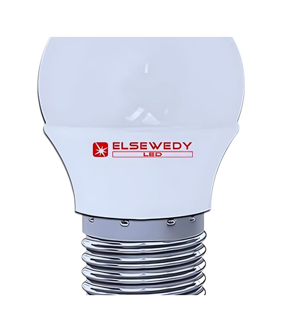 لمبة ليد سويدي 5 وات اضاءة ابيض - بلاستيك - ابيض - RL-LP-S-001