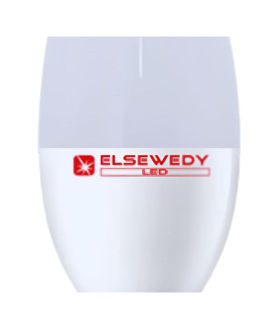 لمبة ليد بلحة سويدي 6 وات اضاءة ابيض - بلاستيك - ابيض - RL-LP-S-017