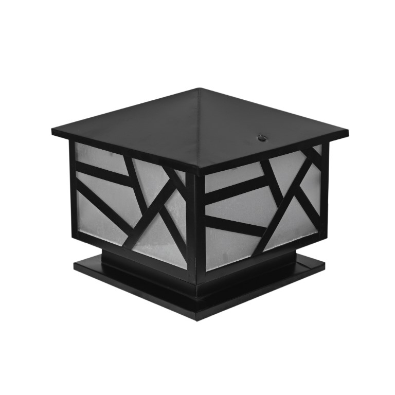 فانوس للسور و الجناين - أسود