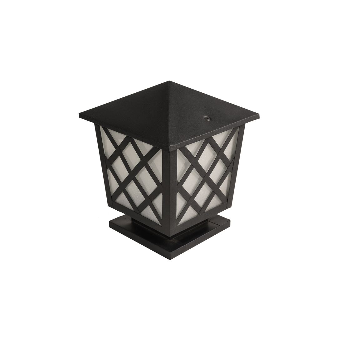 فانوس اضاءة خارجية مودرن معدن - اسود - RL-PB-A-021