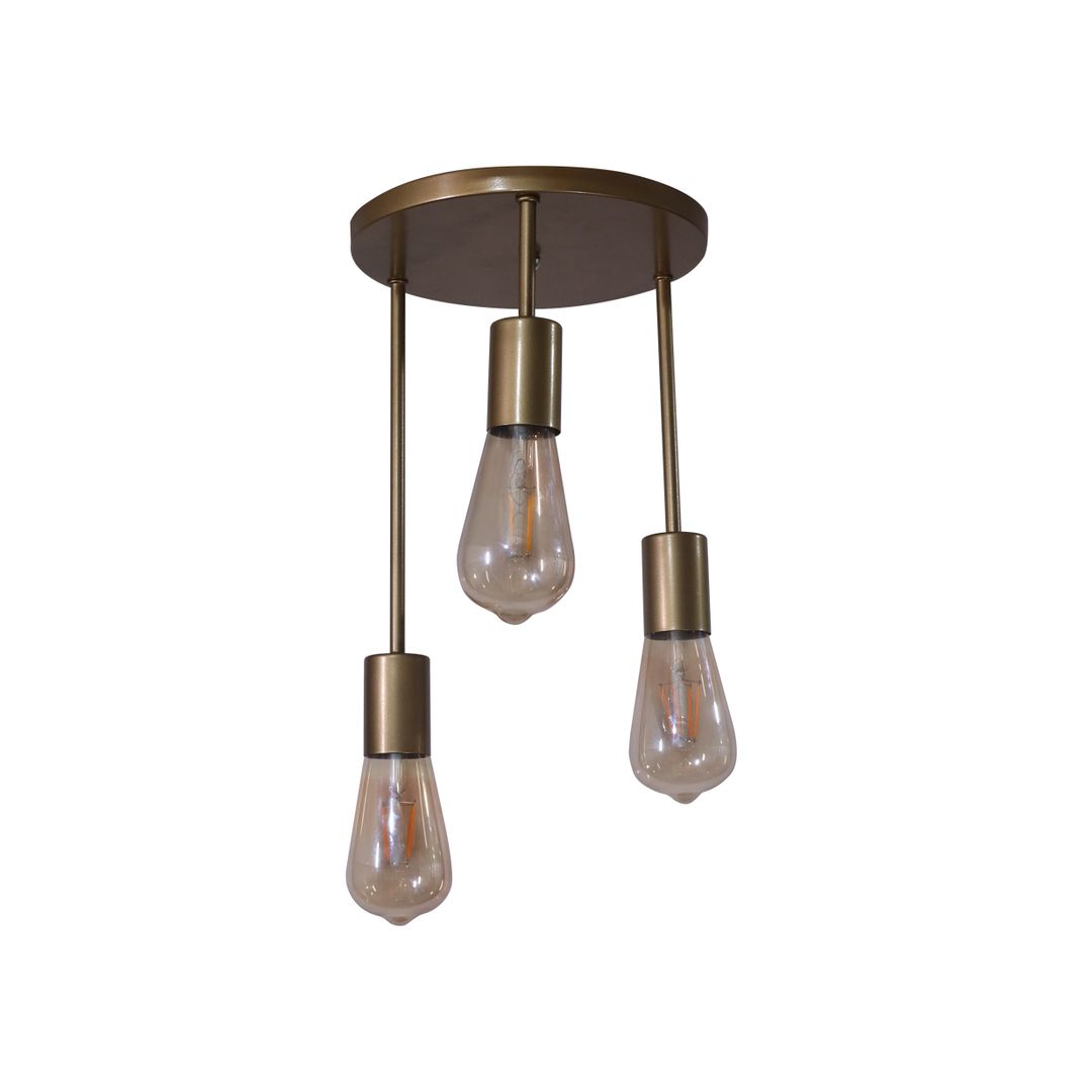 مصباح سقف مودرن معدن - ذهبي - RL-RS-004