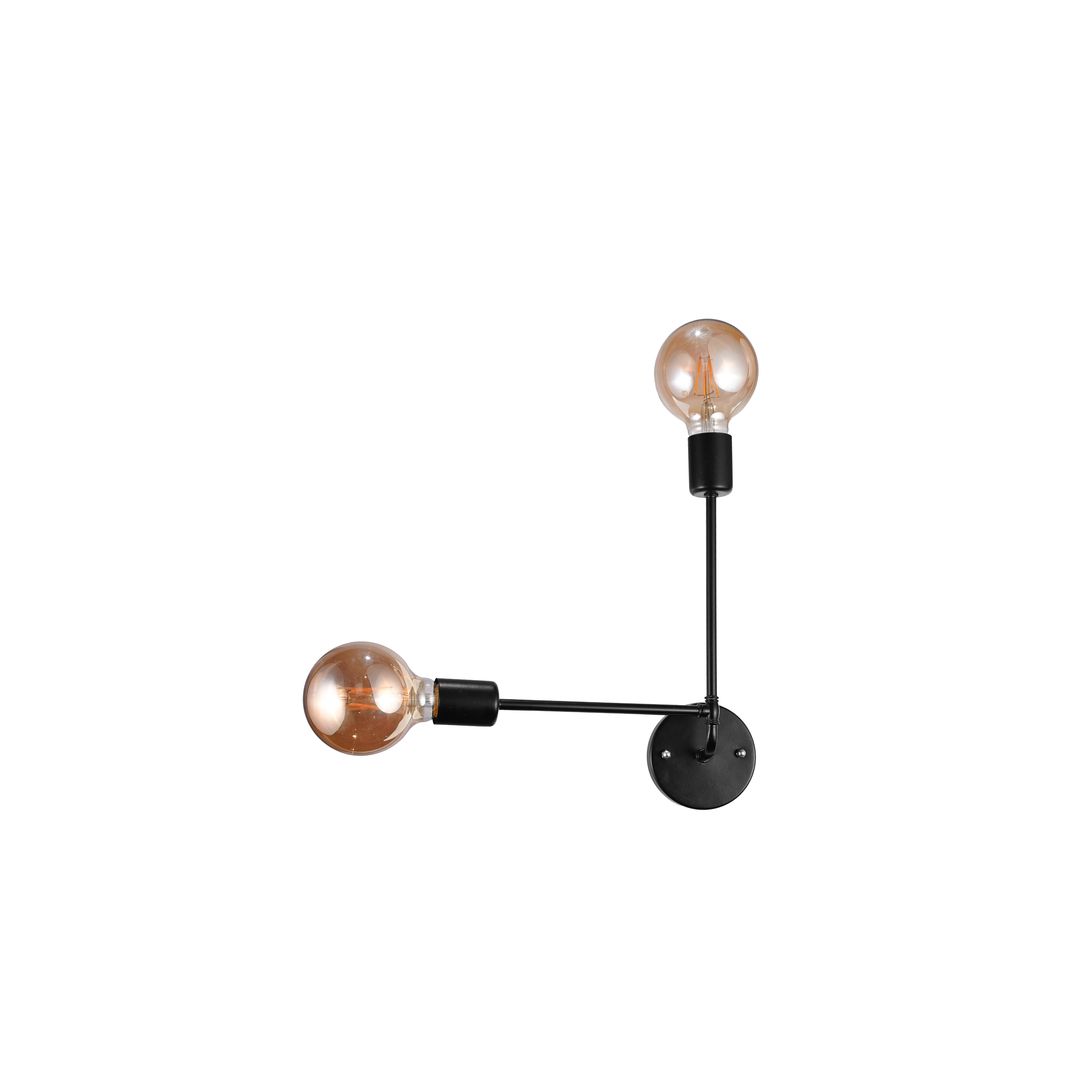 مصباح حائط مودرن معدن - أسود - RL-RS-017