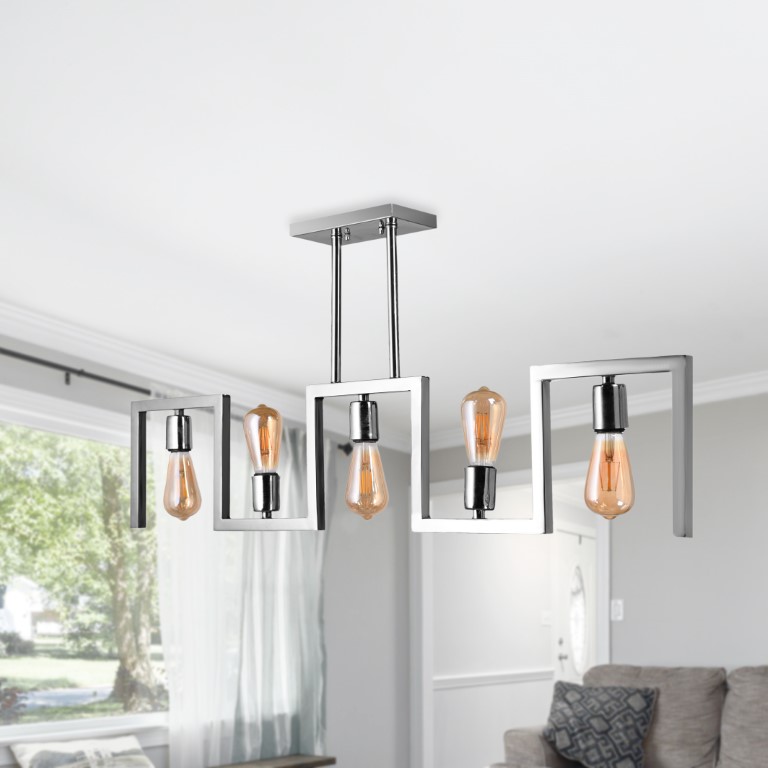 نجفة مسطرة خماسية مبتكرة