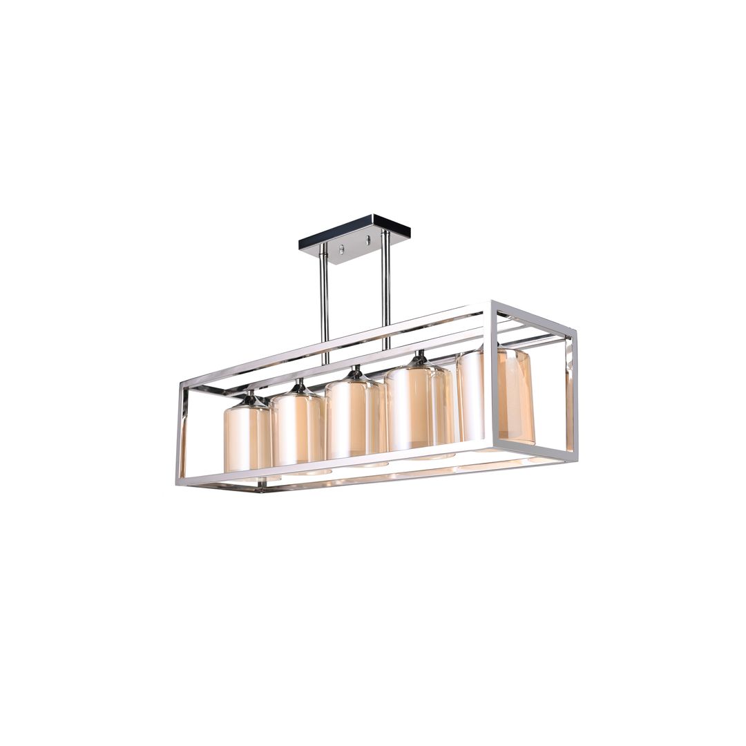 مصباح سقف مودرن ستانلس - كروم - RL-SL-013